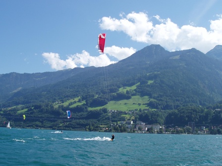 Walensee KitesurferInnen